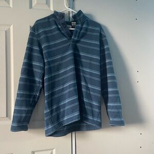 L.L.Bean. Men. Medium. Color Blue.  Fleece Pullover.